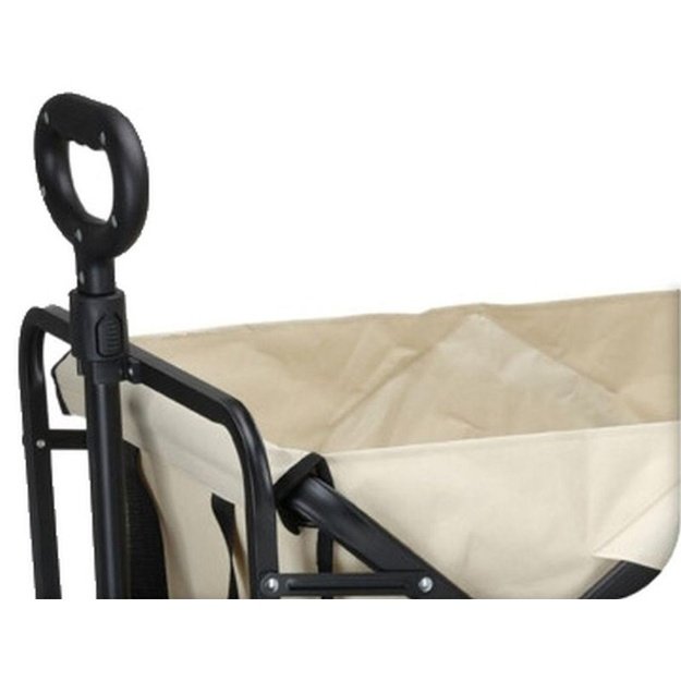 REDCLIFFS SULANKSTOMAS KELIONINIS IR PAPLAUDIMIO VEŽIMĖLIS 71 × 50 × 46–91 CM, JUODAS / SMĖLINIS
