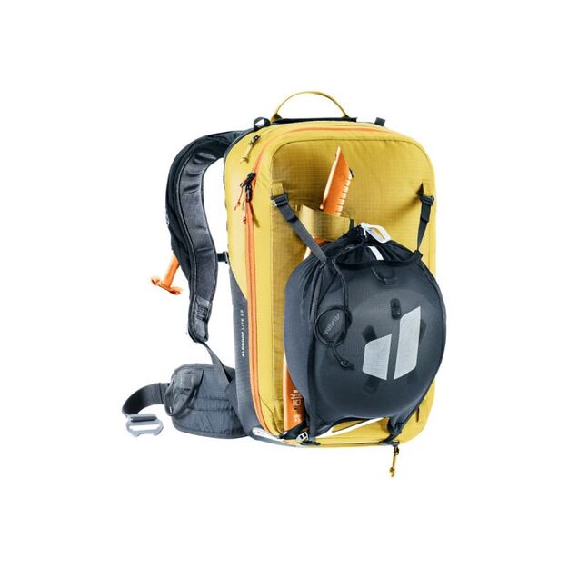 Deuter Alproof Lite 22 Avalanche Backpack - Turmeric/Black