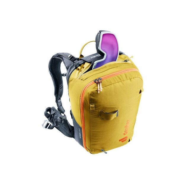 Deuter Alproof Lite 22 Avalanche Backpack - Turmeric/Black