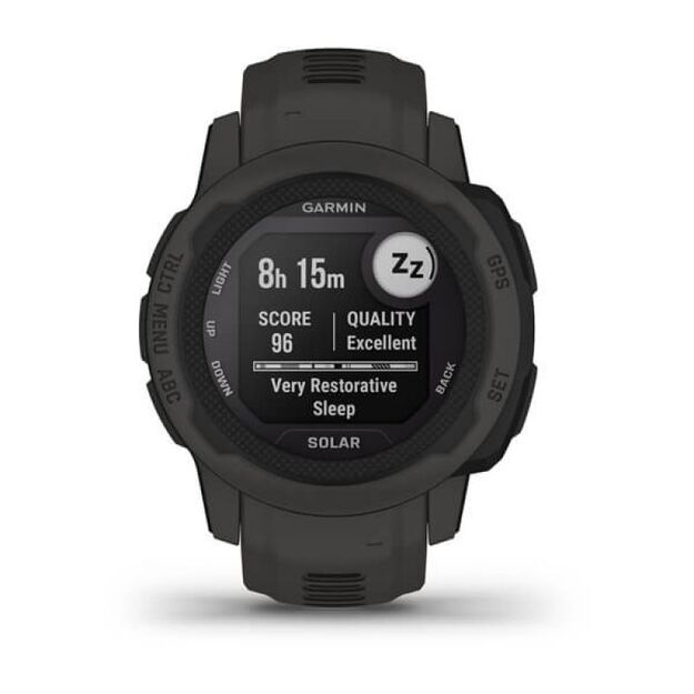 Garmin Instinct 2S Solar laikrodis, grafito spalvos