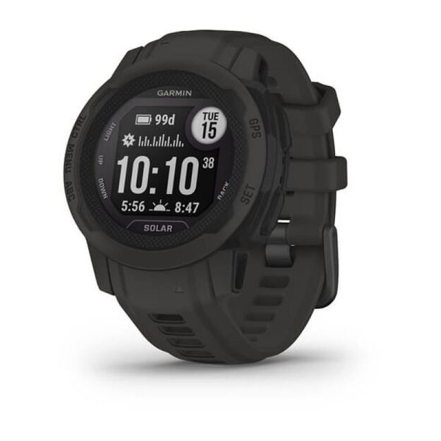 Garmin Instinct 2S Solar laikrodis, grafito spalvos