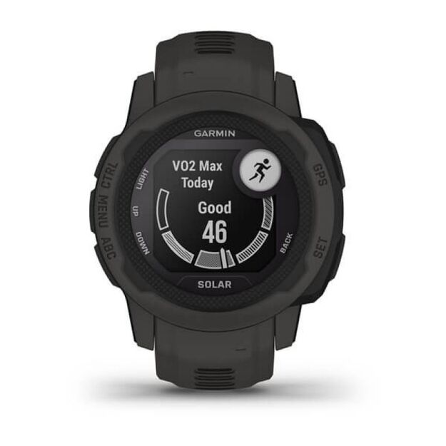 Garmin Instinct 2S Solar laikrodis, grafito spalvos