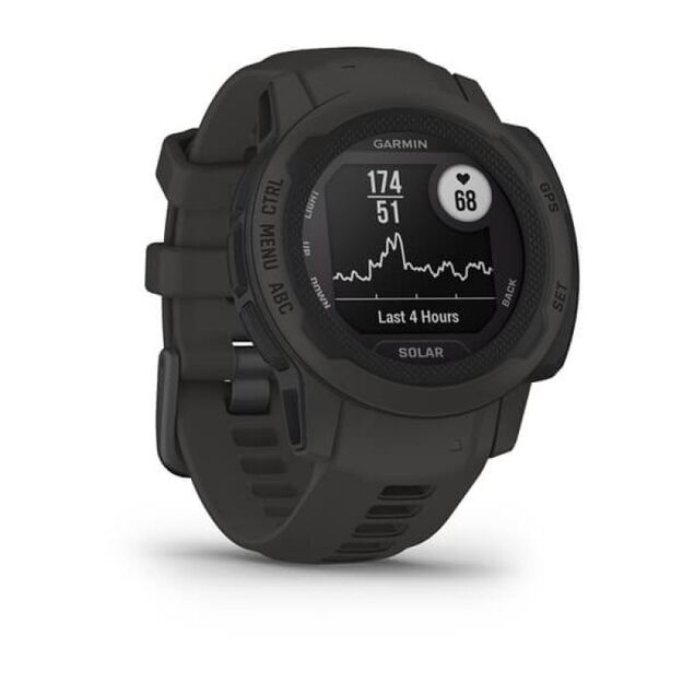 Garmin Instinct 2S Solar laikrodis, grafito spalvos