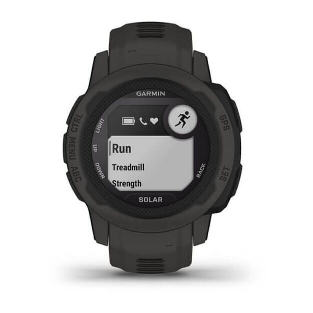 Garmin Instinct 2S Solar laikrodis, grafito spalvos