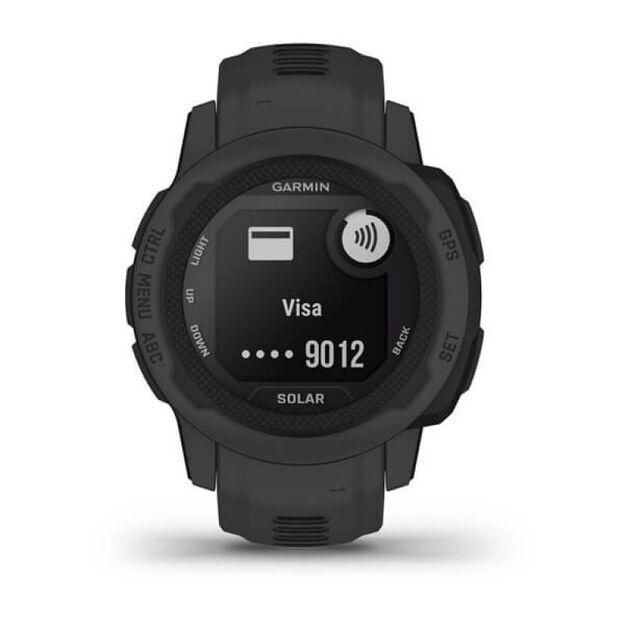 Garmin Instinct 2S Solar laikrodis, grafito spalvos