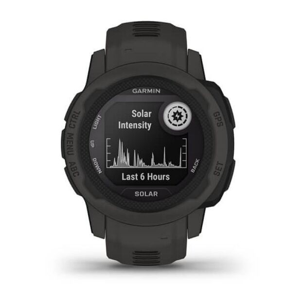 Garmin Instinct 2S Solar laikrodis, grafito spalvos