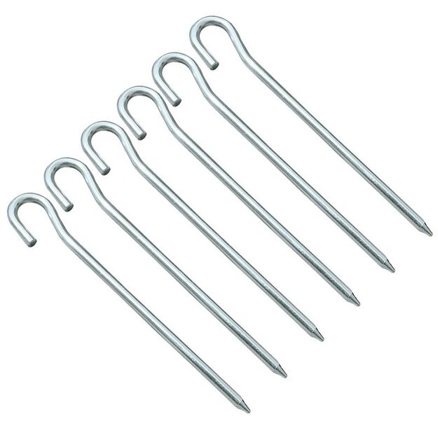 High Peak aliumininiai palapinės kaiščiai 6pcs 42227 1