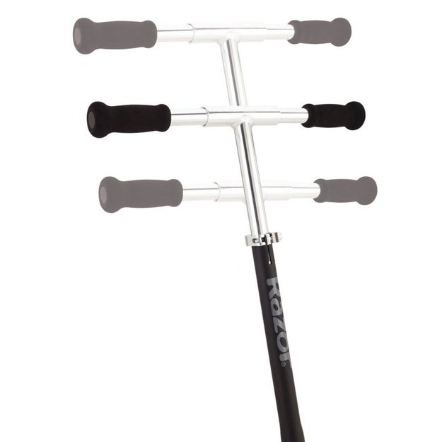 Razor Carbon Lux paspirtukas, juodas