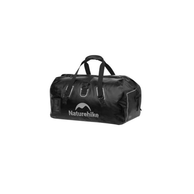 Naturehike neperšlampamas kelioninis krepšys, 90 l, juodas
