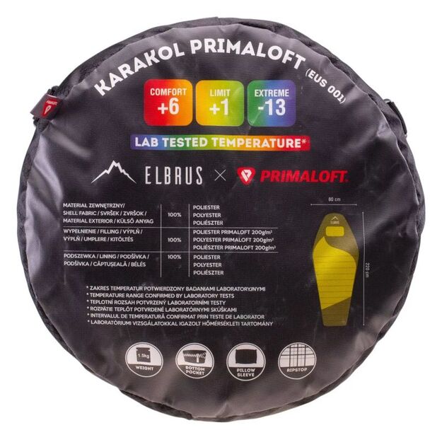 Elbrus Karakol Primaloft 92800407771 miegmaišis