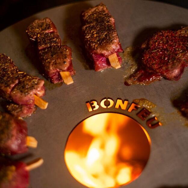 Bonfeu Plancha 40 – pilkos spalvos plieninė kepimo plokštė 7