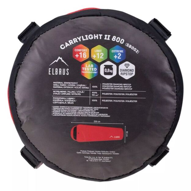 Elbrus Carrylight II 800 miegmaišis 92800454767
