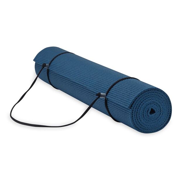 Jogos kilimėlis  Gaiam Essentials 6 mm with heart Navy 63314 5