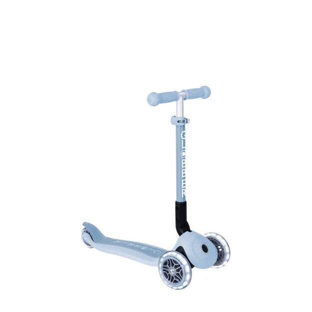 „Globber Junior Foldable Lights ECOlogic“ – triratis paspirtukas
