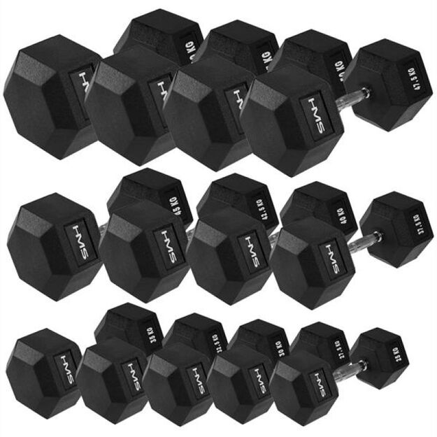 Hantelis HMS HEX PRO 14 kg  22