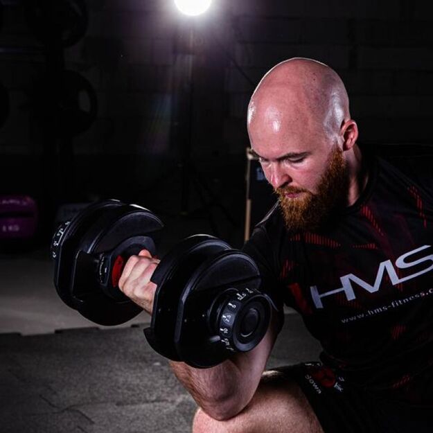 HMS SR52 reguliuojamas hantelis 60