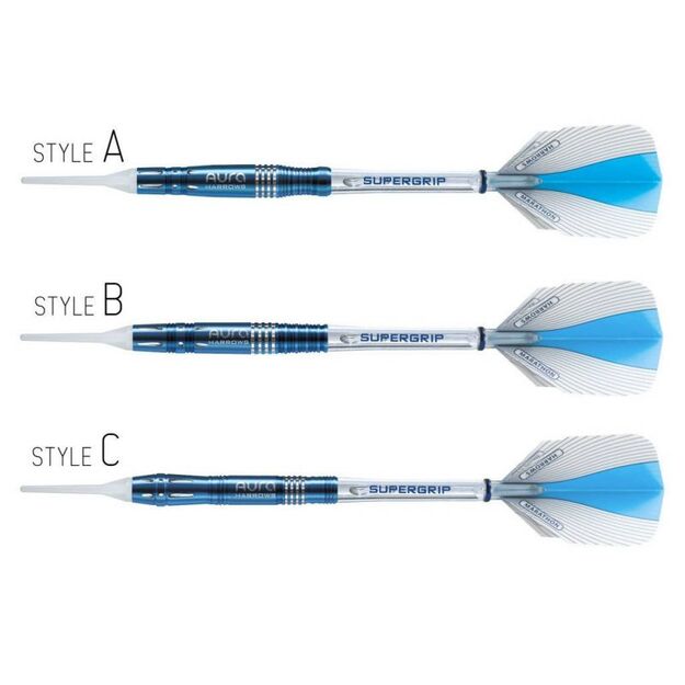 Harrows Aura 95% Softip – profesionalūs smiginiai 1