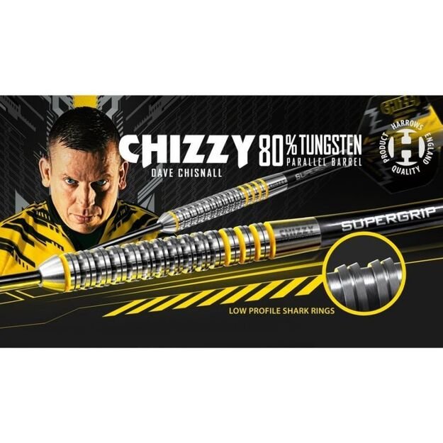 Harrows Chizzy 80% steeltip smiginio strėlytės 5
