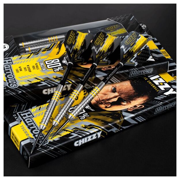 Harrows Chizzy 80% steeltip smiginio strėlytės 20