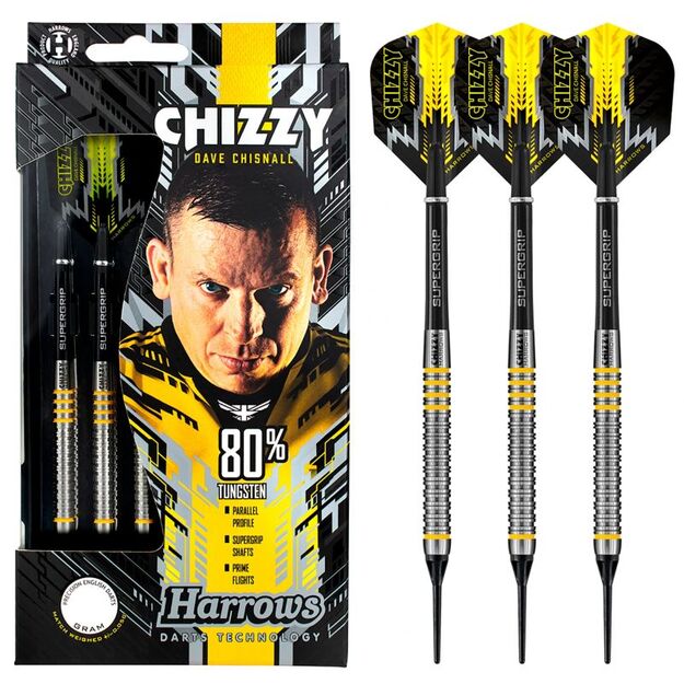 Harrows Chizzy 80% Softip – smiginiai su 80 % volframo korpusu 17