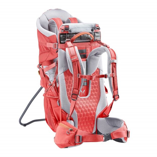 Deuter Kid Comfort Active SL Currant – lengva, ergonomiška vaikiška nešioklė 7