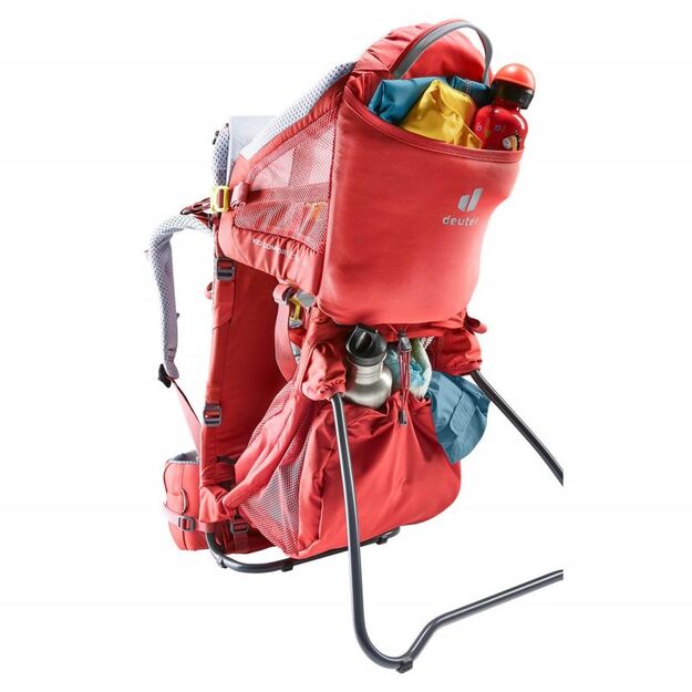 Deuter Kid Comfort Active SL Currant – lengva, ergonomiška vaikiška nešioklė 3