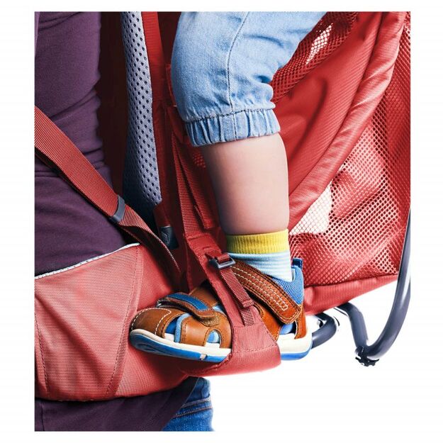 Deuter Kid Comfort Active SL Currant – lengva, ergonomiška vaikiška nešioklė 5