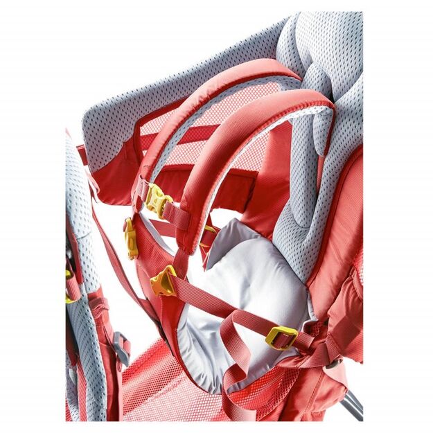 Deuter Kid Comfort Active SL Currant – lengva, ergonomiška vaikiška nešioklė 2