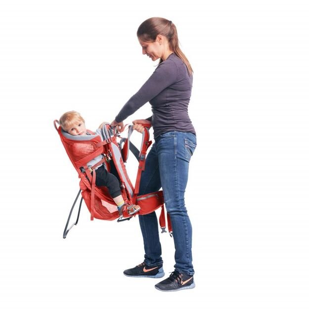 Deuter Kid Comfort Active SL Currant – lengva, ergonomiška vaikiška nešioklė 1