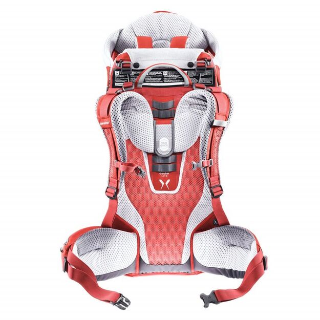 Deuter Kid Comfort Active SL Currant – lengva, ergonomiška vaikiška nešioklė 8