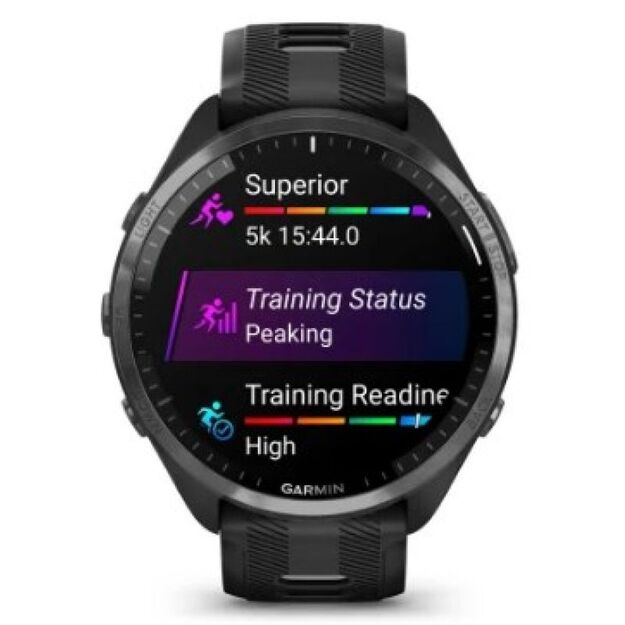 Garmin Forerunner 965 47mm Black  GPS multisporto laikrodis 1