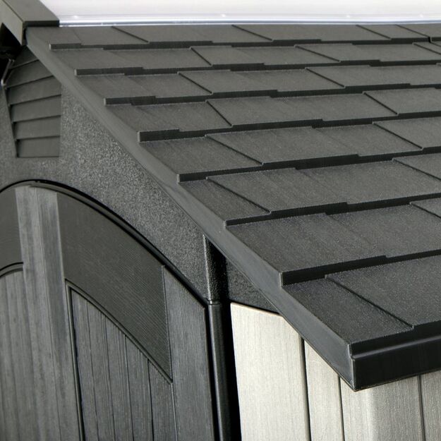 Lifetime Premium  – plienu sustiprintas HDPE sodo sandėlis 8