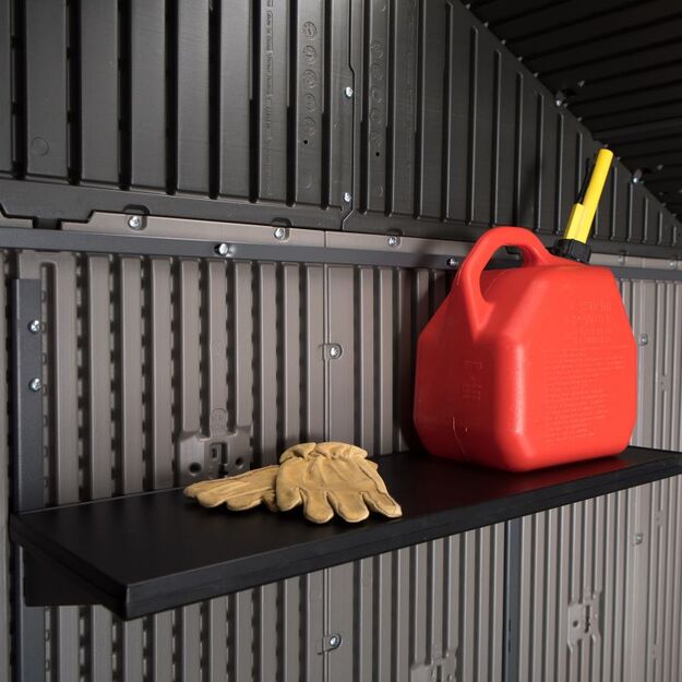 Lifetime Premium  – plienu sustiprintas HDPE sodo sandėlis 15