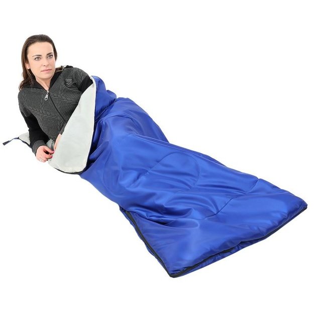 ENERO CAMP REST turistinis miegmaišis 170 × 70 cm mėlynas