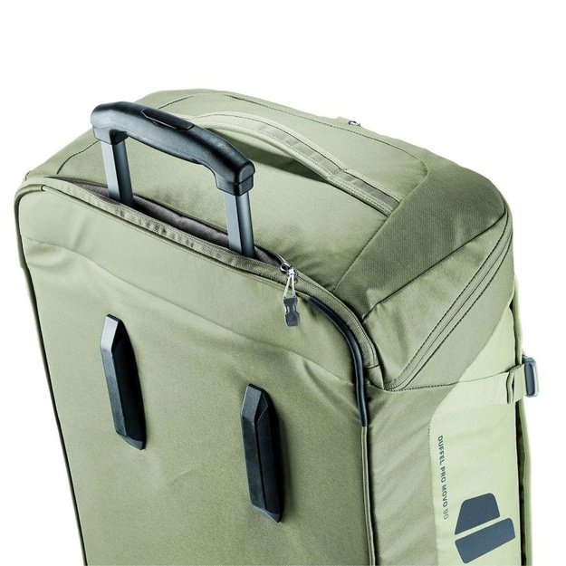 Deuter Duffel Pro Movo 90 kelioninis krepšys ant ratukų, 90 l, žalias