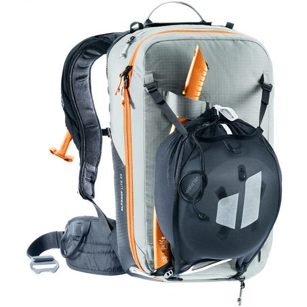 Deuter Alproof Lite 22L Avalanche Backpack - Tin/Black