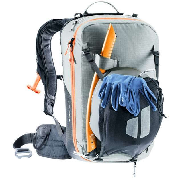 Deuter Alproof Lite 22L Avalanche Backpack - Tin/Black