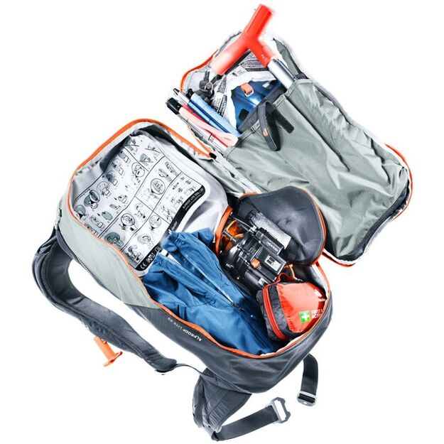 Deuter Alproof Lite 22L Avalanche Backpack - Tin/Black