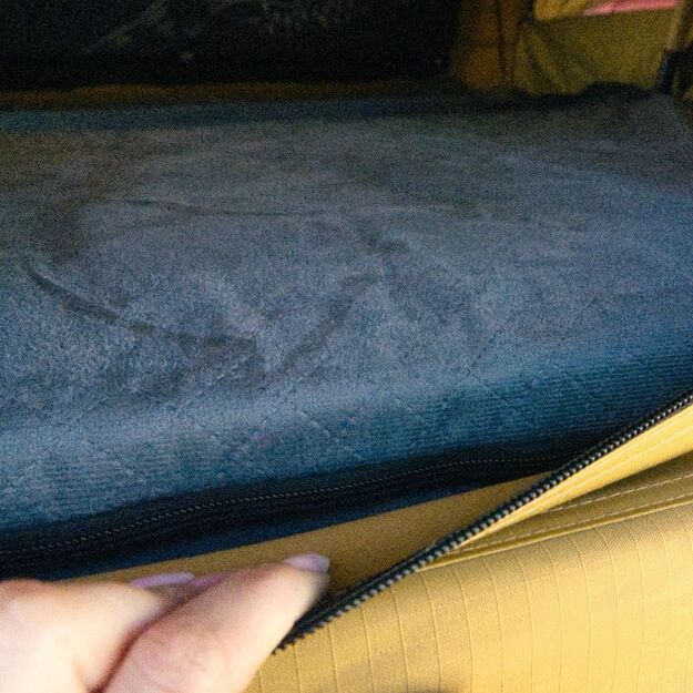 Keturvietė stogo palapinė Offlander Fold 4 smėlio spalvos 2