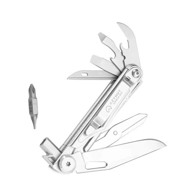 AZYMUT Giewon EDC daugiafunkcis 8 įrankių multitool + patvariu dėklu