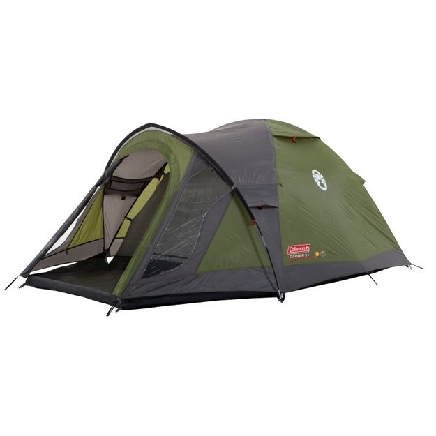 Coleman Darwin 4 Plus keturių vietų kupolo tipo palapinė – žalia