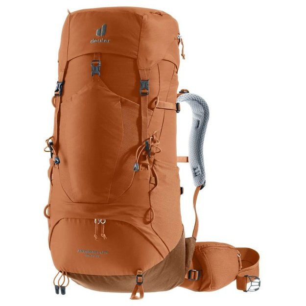 Deuter AirContact Lite 35+10 SL turistinė kuprinė moterims, 45 l, ruda