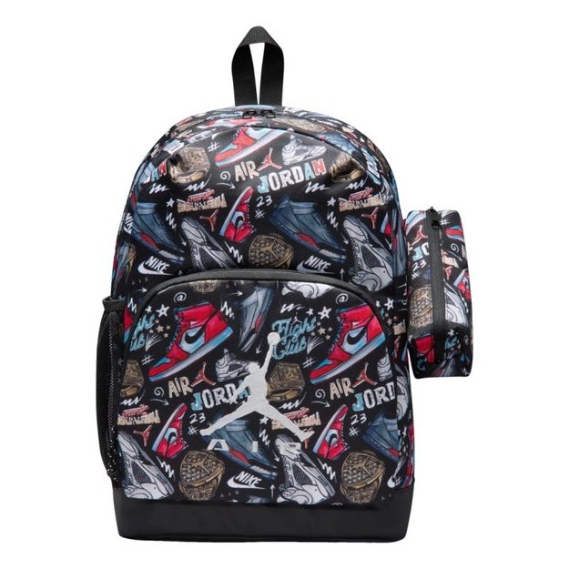 Air Jordan Raid jaunimo kuprinė, 17 l, juoda