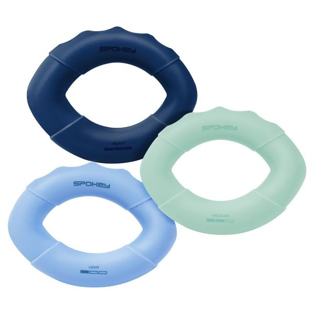 Spokey Hand Power plaštakos treniruoklių rinkinys, 3 vnt., 20, 30 ir 40 kg