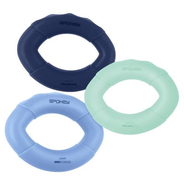 Spokey Hand Power plaštakos treniruoklių rinkinys, 3 vnt., 20, 30 ir 40 kg