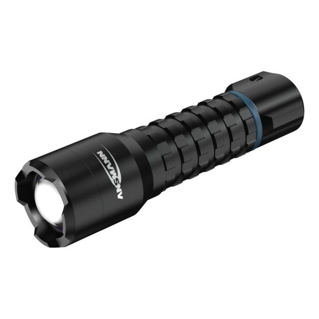 Ansmann TS1000RF įkraunamas žibintuvėlis, 1020 lm, juodas