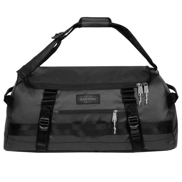 Eastpak Duffel Pack S krepšys–kuprinė, 40 l, juodas