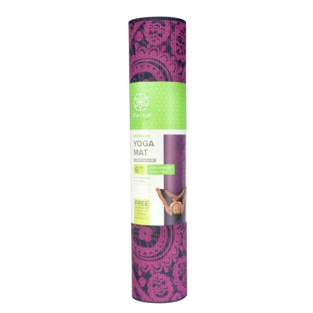  Jogos kilimėlis Gaiam Plum Sundial 6 mm 62572 1