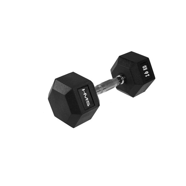 Hantelis HMS HEX PRO 16 kg dumbbell 2