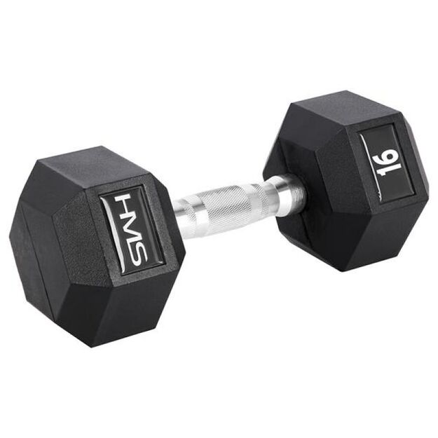 Hantelis HMS HEX PRO 16 kg dumbbell 9